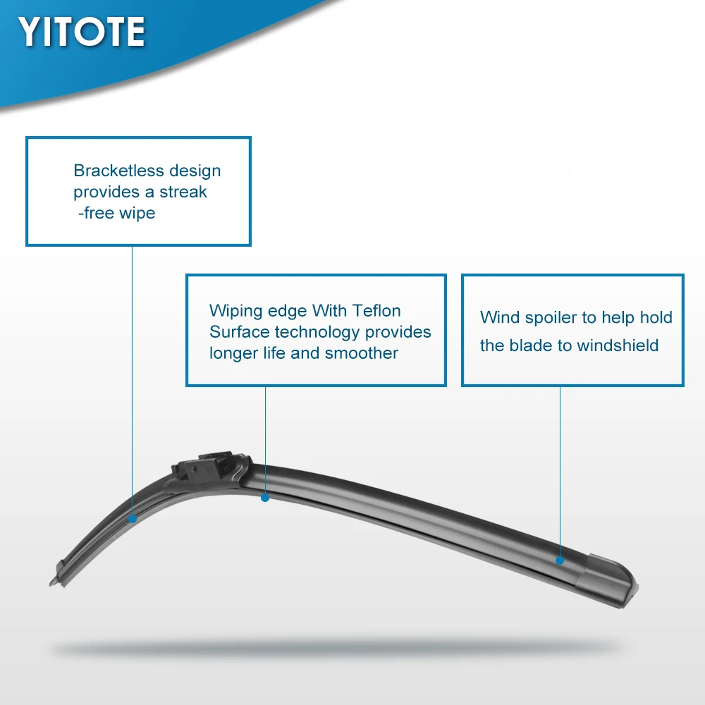 Щетки стеклоочистителя YITOTE для Honda Civic 9/10 поколения хэтчбеков европейская модель