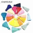 CHENGRUI L86, 4 см, кисточка, бахрома, шелковая кисточка, отделка, бахрома для одежды, принадлежности для рукоделия, предметы домашнего обихода, занавески, 2 штпакет