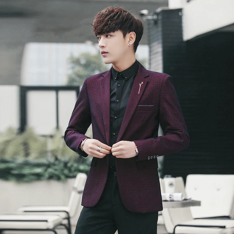 

Men Black Suit Jacket Asian Size S M L XL XXL XXXL 4XL 5XL Business Banquet Men Dress Suit Coat Slim Design