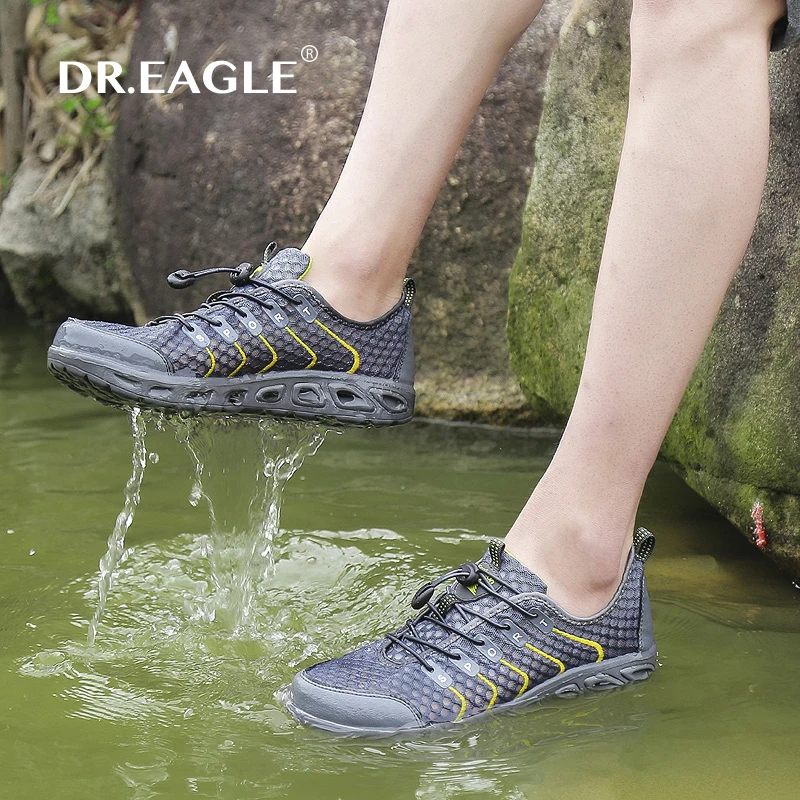 

Dr.eagle men's sneakers male sports Breathable Footwear Quick Drying barefoot Outdoor sport aqua water shoe for fishing