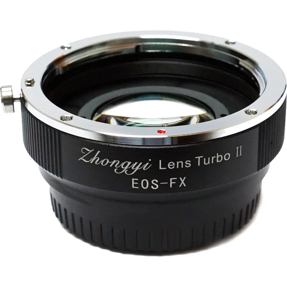 Адаптер усилитель для объектива Mitakon Zhongyi Turbo II с фокусным редуктором Canon EF