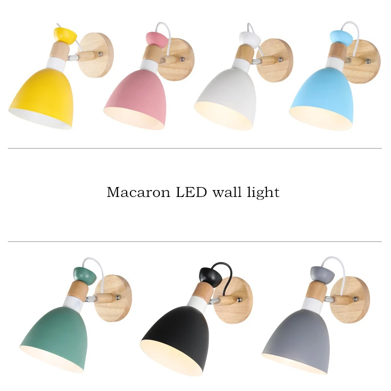 Креативный минималистичный винтажный настенный светильник в стиле лофт для