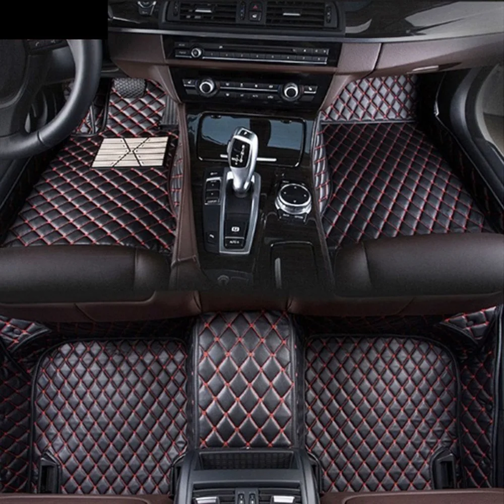Автомобильные коврики для Lexus RC F 2014 2017 роскошные кожаные водонепроницаемые