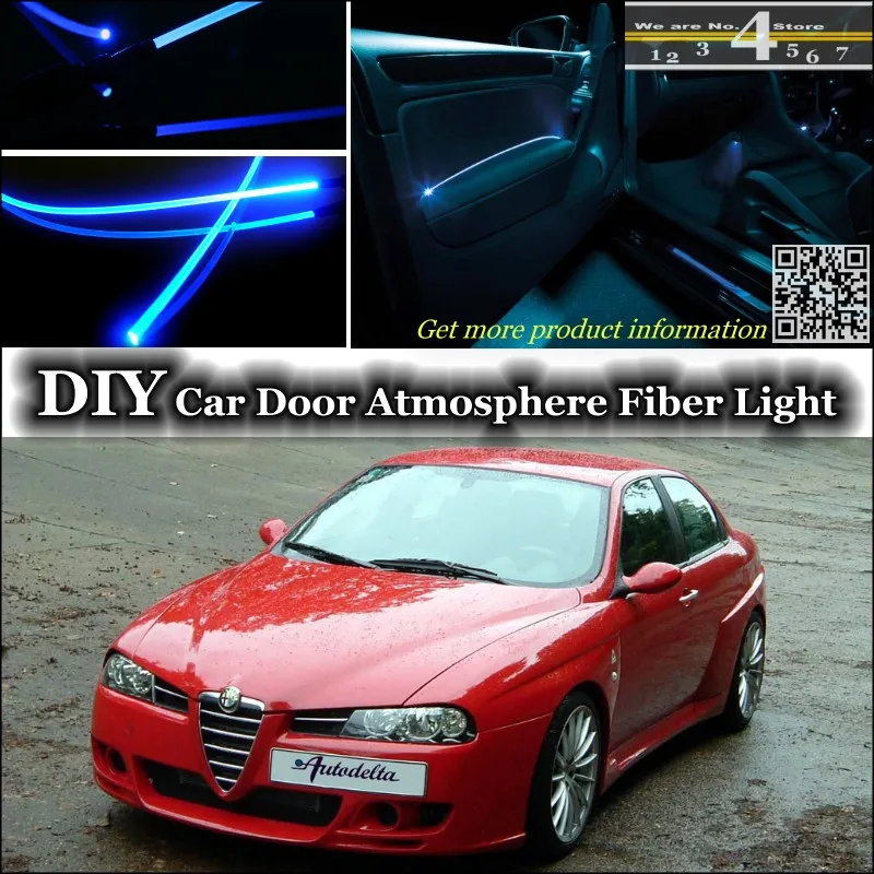 Для Alfa Romeo 156 AR внутренний окружающий свет тюнинг атмосферное