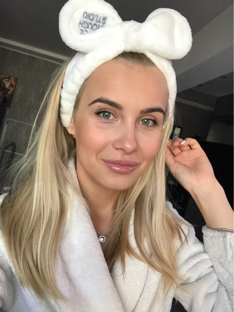 Женский макияж, коралловый флис, повязка на голову, для мытья лица, для купания, держатель для волос, упругие кроличьи ушки, завязанные резинки для волос, аксессуары для волос в виде тюрбана