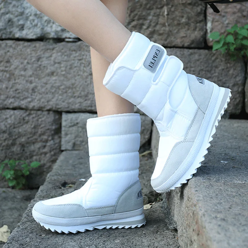 Женские ботинки теплые зимние женские цветные 2018 модная женская обувь Короткие