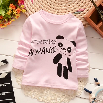 Дети мультфильм с длинными рукавами футболка Рубашки для мальчиков Для и девочек