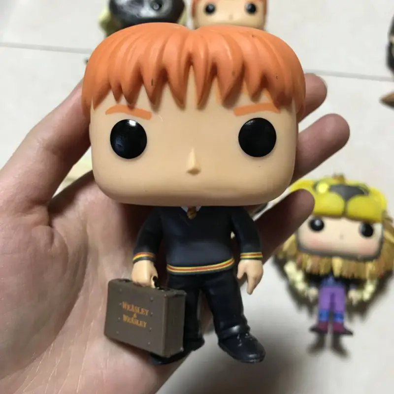 Неидеальный Funko POP официальный Гарри Поттер, Джинни, Минерва МакГонагалл, Sirius, Lucius Виниловая фигурка Коллекционная модель игрушки - Цвет: 3