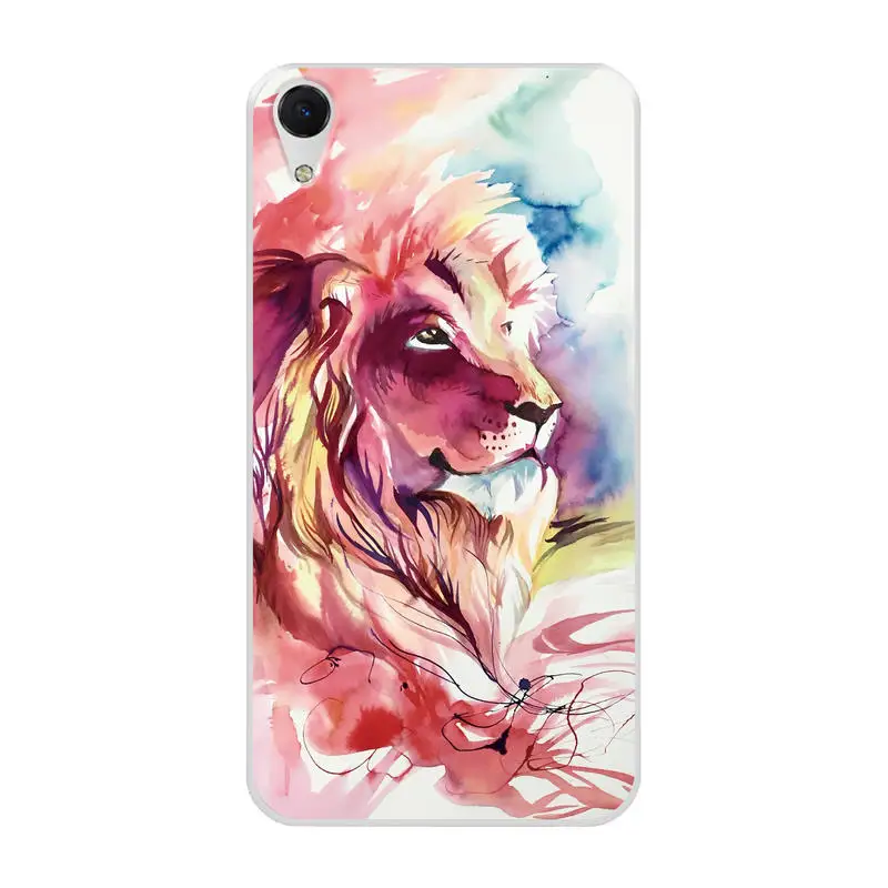 Tiger Lion Cat Animal Patterned Case For BQ BQ-4072 Strike Mini Silicone Soft Shell 4072 BQ4072 Phone Back Cover |