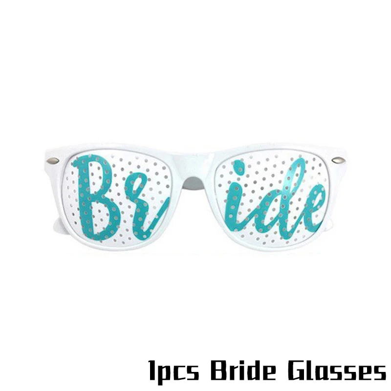1pcs Glasses Розовое золото Команда Невесты быть воздушные шары Свадебная Корона створки значок девичник вечеринка Свадьба украшения аксессуары для девичника поставки - Цвет: 1pcs Glasses