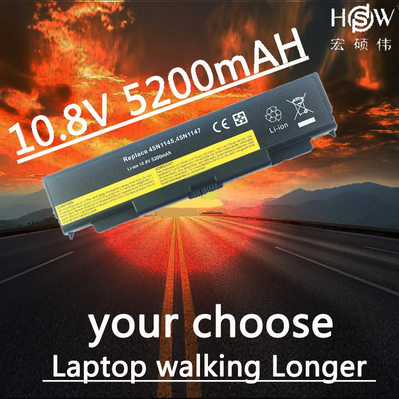 Сменный аккумулятор HSW для ноутбука LENOVO ThinkPad T440p T540p L440 L540 W540 45N1145 45N1147 45N1149 45N1151