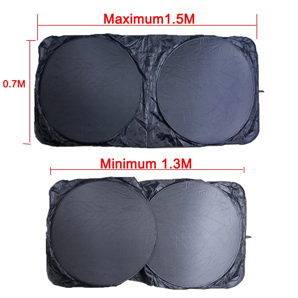 Универсальный автомобильный солнцезащитный щиток для салона Передняя Задняя