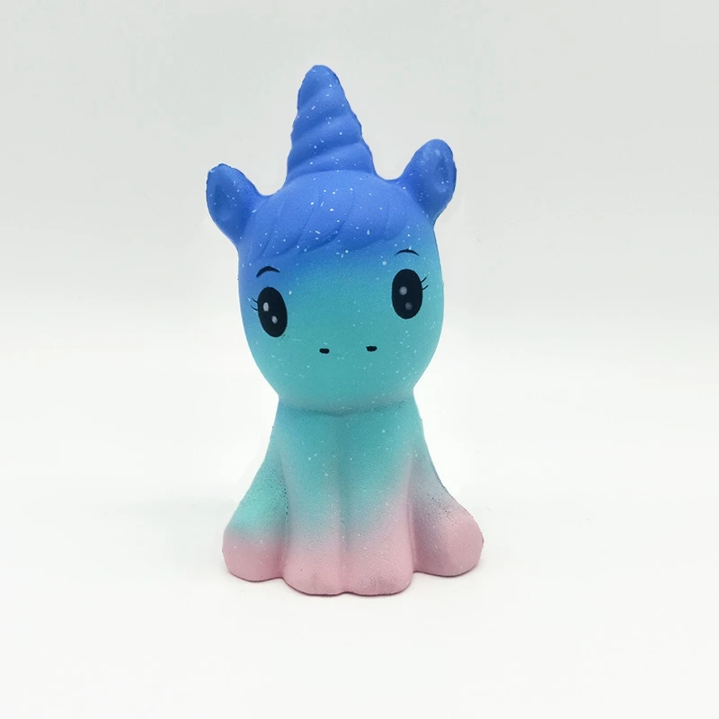 Unicorn Squishy 2 Taoup повязка на голову с единорогом, вечерние украшения на день рождения для детей, декор в виде единорога Horms, праздничные вечерние принадлежности для детского душа - Цвет: Unicorn Squishy 2