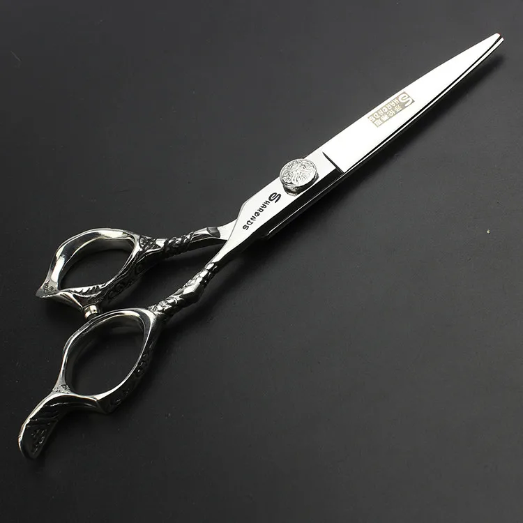 Серебряные ножницы для волос 6 дюймов японские парикмахерские филировочные