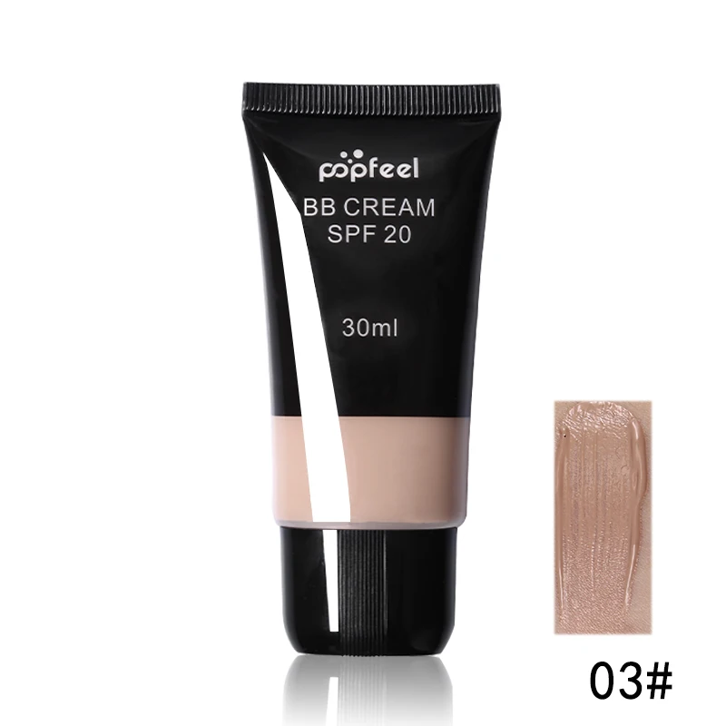 03 Бренд SPF20 солнцезащитный BB крем CC крем Жидкая основа для макияжа отбеливающий консилер Осветляющий праймер основа Maquiagem - Цвет: 03