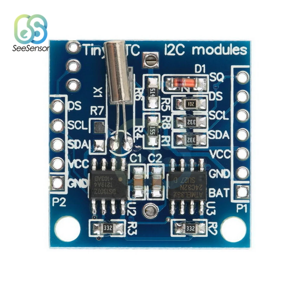 Модуль часов RTC I2C DS1307 AT24C32 в режиме реального времени для AVR ARM PIC 51 | Инструменты