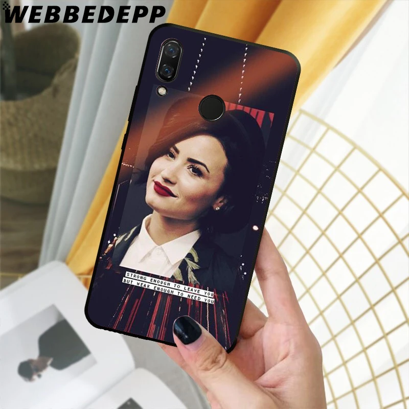 WEBBEDEPP Demi Lovato мягкий чехол из ТПУ для Xiaomi Redmi GO Note 4 4X5 6 pro 5A Prime 7 Pro | Мобильные