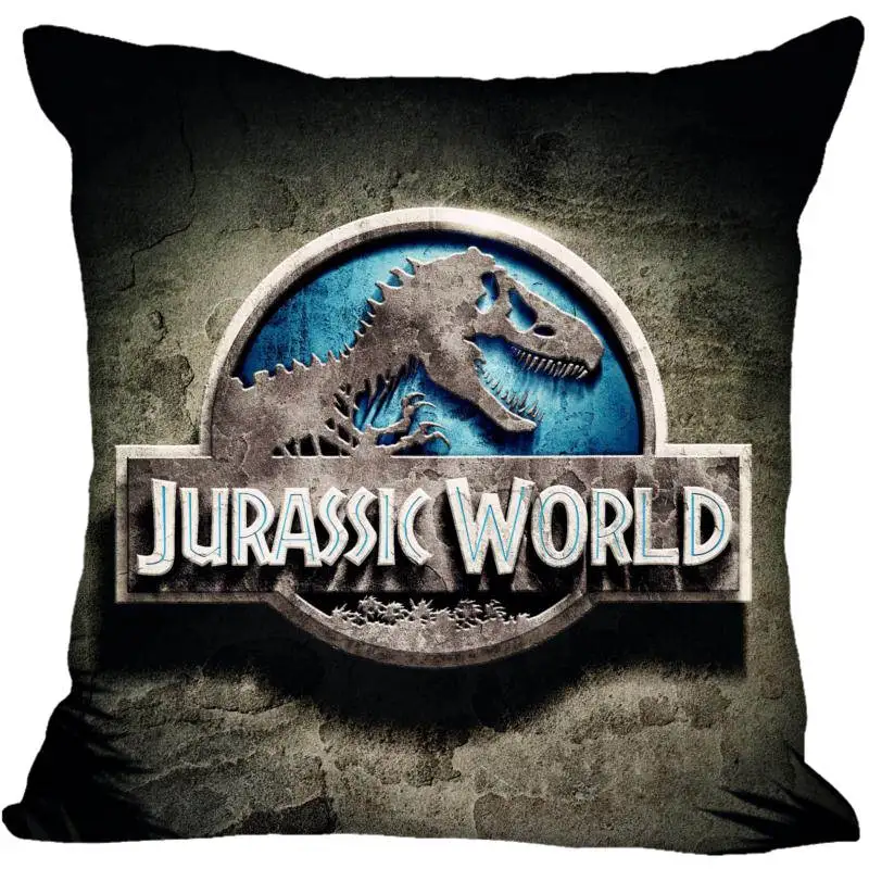 Pillowcase 7 Квадратный чехол для подушки с логотипом парка Юрского периода на заказ, Наволочка на молнии, чехол 40x40,45x45 см(с одной стороны - Цвет: Pillowcase 7