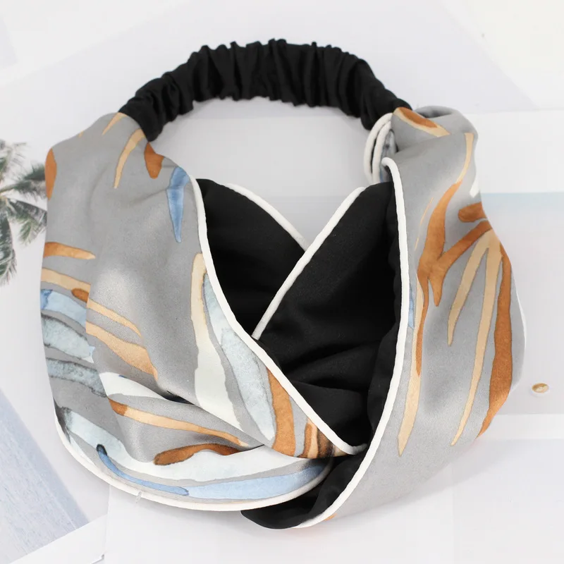 1 шт. новинка 2018 модные эластичные повязки на голову повязка в стиле бохо витой