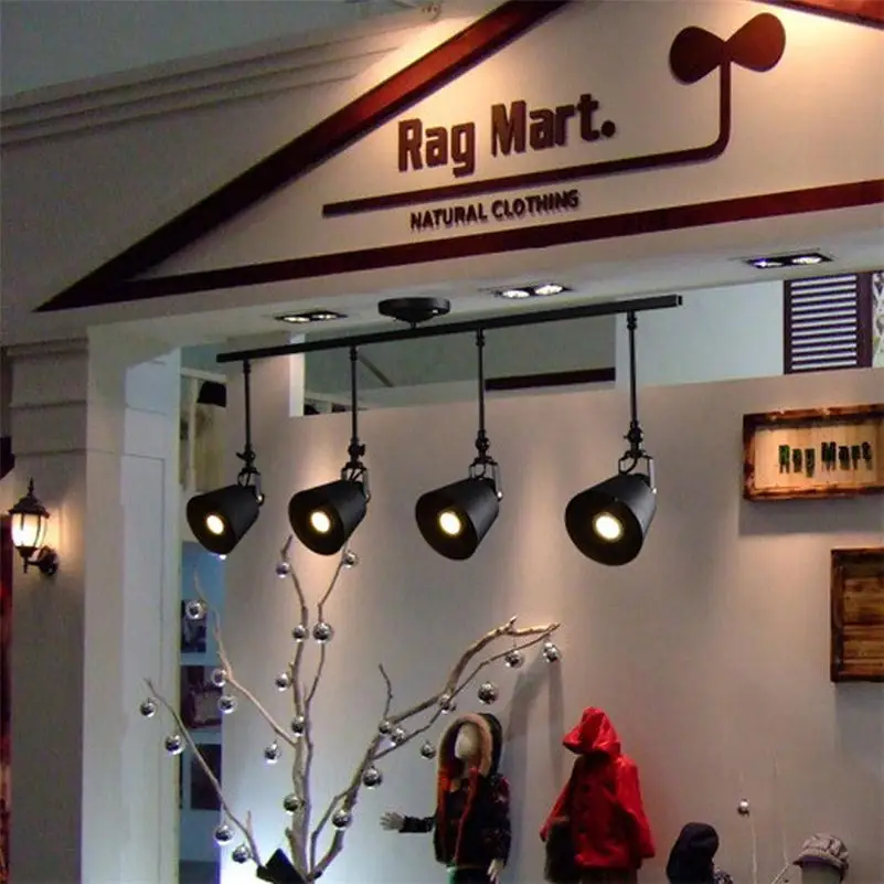 Потолочный светодиодный ретро светильник в стиле лофт ламсветильник для