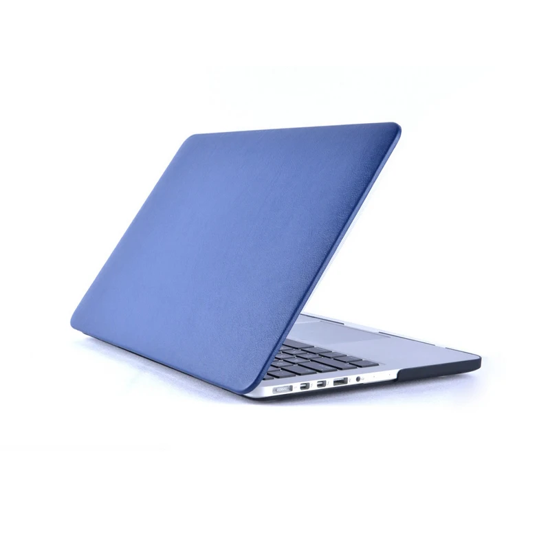 PU кожаный жесткий чехол для ноутбука Macbook Air Pro с retina 11 12 13 15 дюймов новый A1706 A1708 A1707