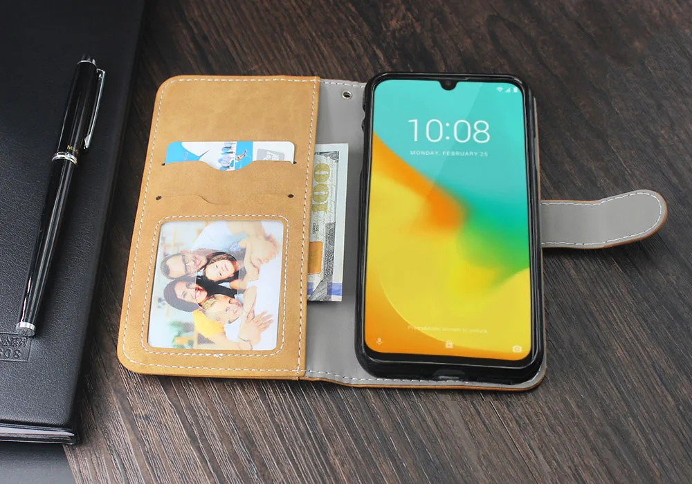 Роскошный чехол-бумажник для zte Blade V10 A7 V9 Vita A522 A530 A606, чехол, винтажный флип-чехол из кожи ТПУ, силиконовый чехол с отделениями для карт