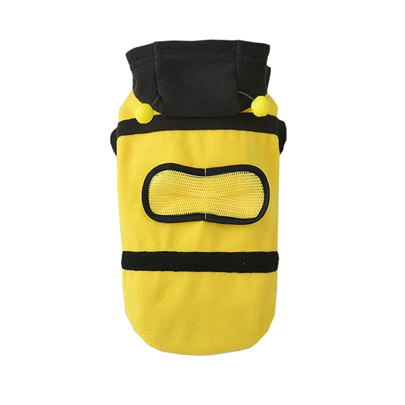 Bee Apparel Coat Hoodie Costume Dog Clothes Winter Cat Products Outfit | Дом и сад
