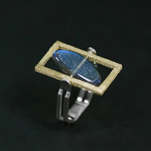 Серебряное Ювелирное кольцо 925 пробы лаконичное из стерлингового серебра с