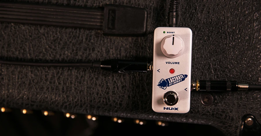 NUX NFB-2 Lacerate Mini Core Pedal Huge Boost 2 режима Boost True Bypass Buffer Bypass Tone Minicore pedal de guitarra