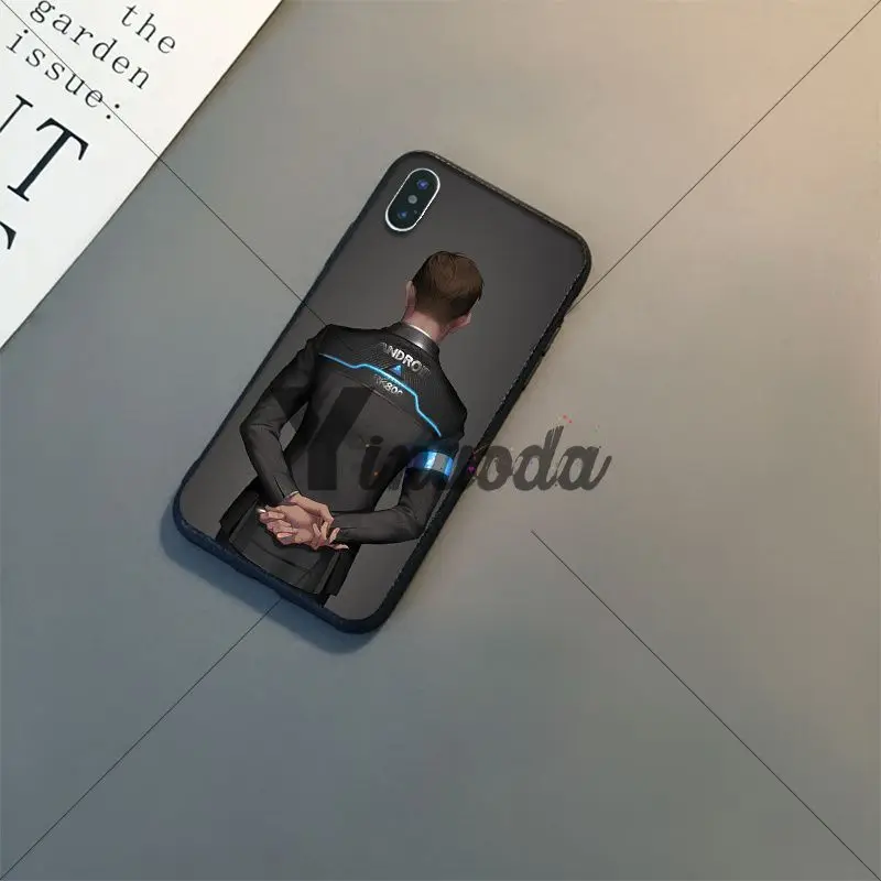 A12 Детройт стать человеком RK800 Коннор Новинка чехол для телефона Fundas чехол для Apple iPhone 8 7 6 6S Plus X XS MAX 5 5S SE XR чехол - Цвет: A12