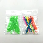 Эластичные шнурки для обуви, 12 шт.компл., из спортивные шнурки силикона, для бега, без завязывания, для всех кроссовок, с ремешком, шнурки для мужчин, женщин, мужчин, L9