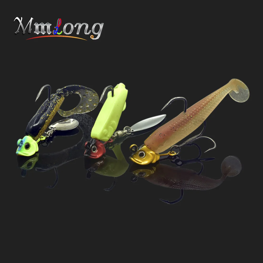 Mmlong 5 шт./лот рыболовные крючки для рыбы 5,5 г 7,5 г свинцовая головка крючок джиг оснатка приманки рыболовные крючки Мягкая приманка рыболовные снасти