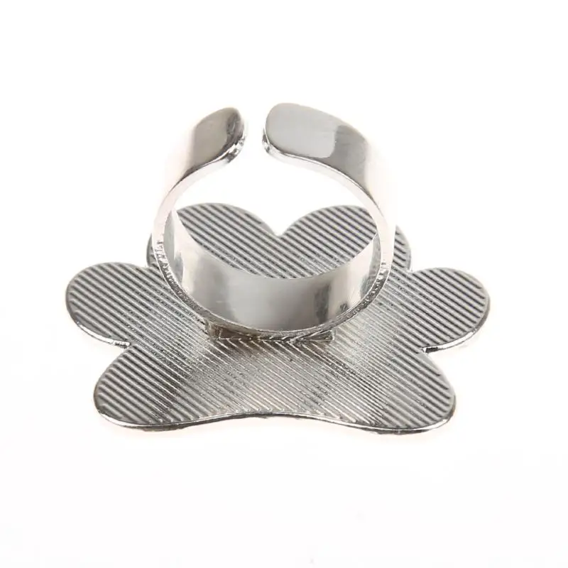 1 шт. мини дизайн ногтей металлический палец кольцо с палитрой смешивание