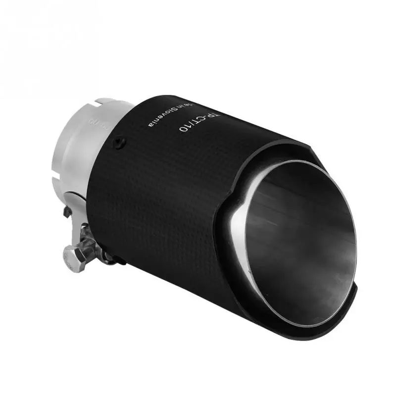 Автомобильный глушитель выхлопной трубы наконечник задняя труба из углеродного