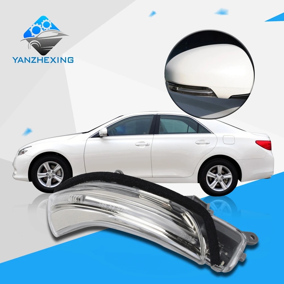 Боковое зеркало заднего вида с поворотным сигналом светодиодный репитер для Toyota