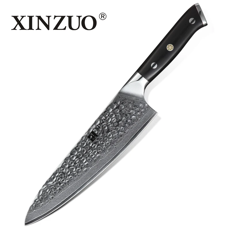 XINZUO 8 5 &quotнож шеф повара из высокоуглеродистой дамасской японской стали кухонные