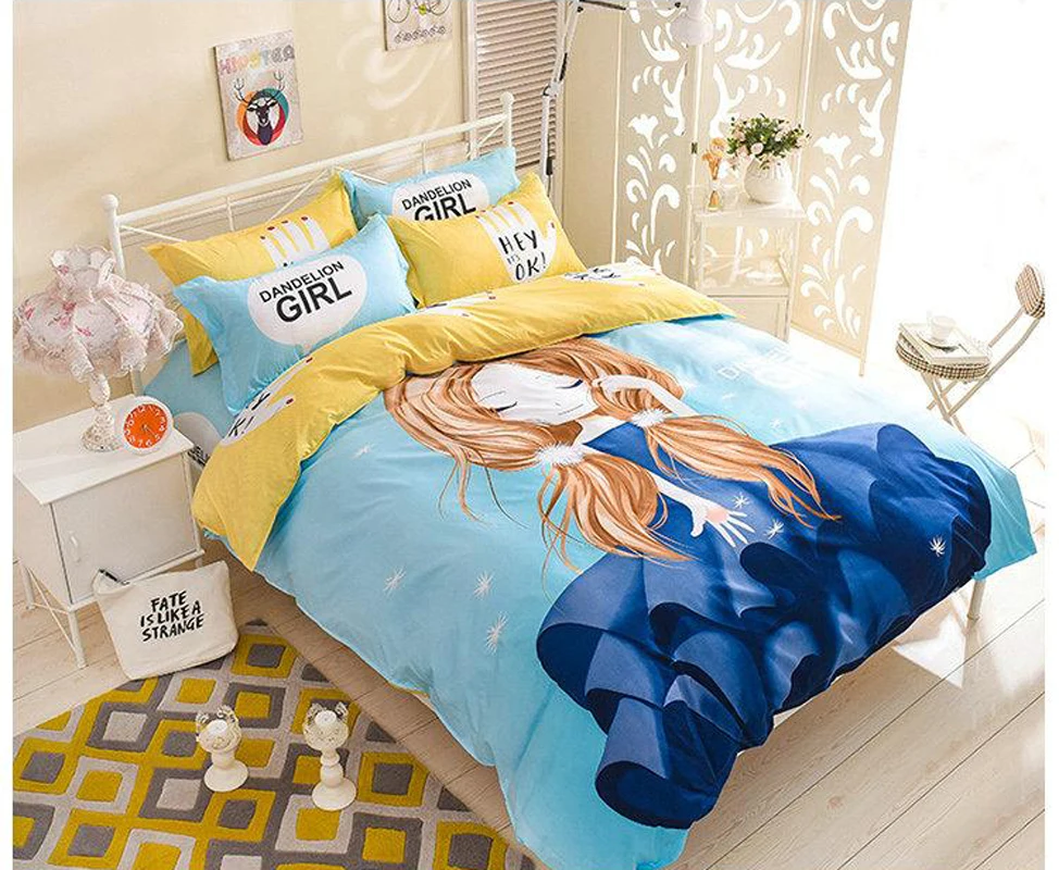 Пари Эйфелева пейзаж с башней 3D печатных постельных принадлежностей один Твин