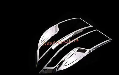 Chrome ABS Rear Tail Light Cover Trim For Land Rover Range Rover Evoque 11-16