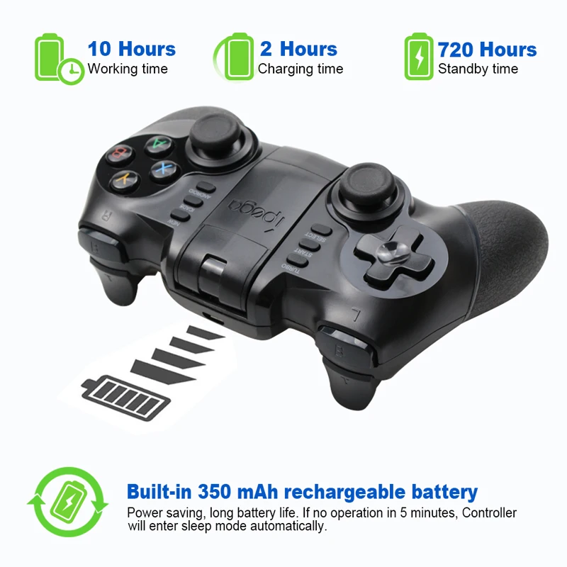 PG 9076 Bluetooth контроллер 2 4G беспроводной джойстик геймпад игровой пульт для ПК Android