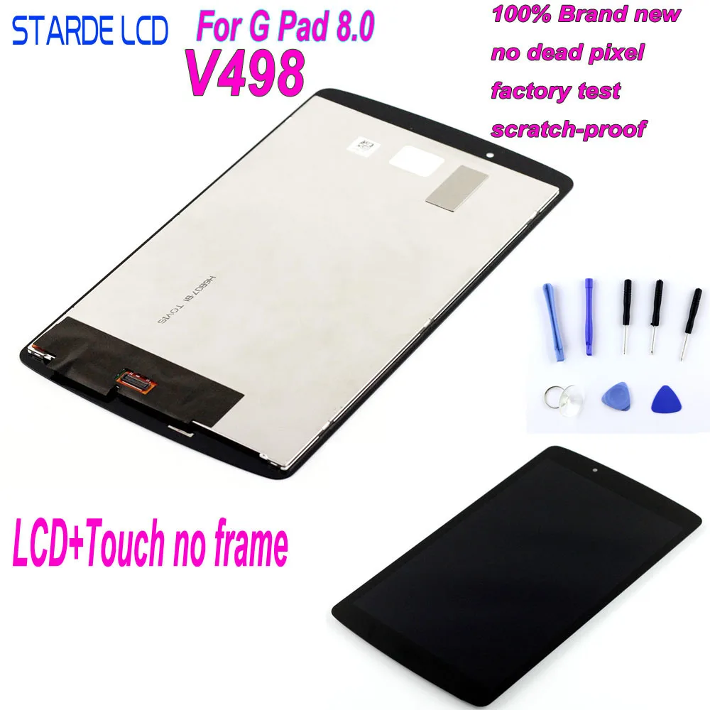 STARDE ЖК дисплей для мобильного телефона LG G Pad F 8 0 V495 V496 Дисплей Сенсорный экран