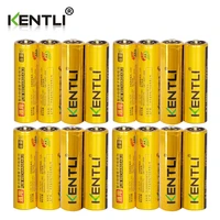 16pcslot low self discharge kentli 1 5v aa 2400mwh lithium li ion li polymer rechargeable battery