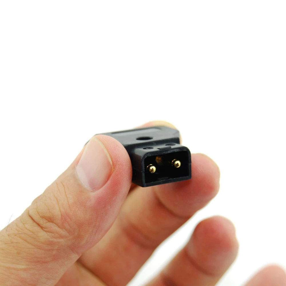Штекерный разъем D Tap Jack для источника питания DSLR с золотым креплением V Mount Plate