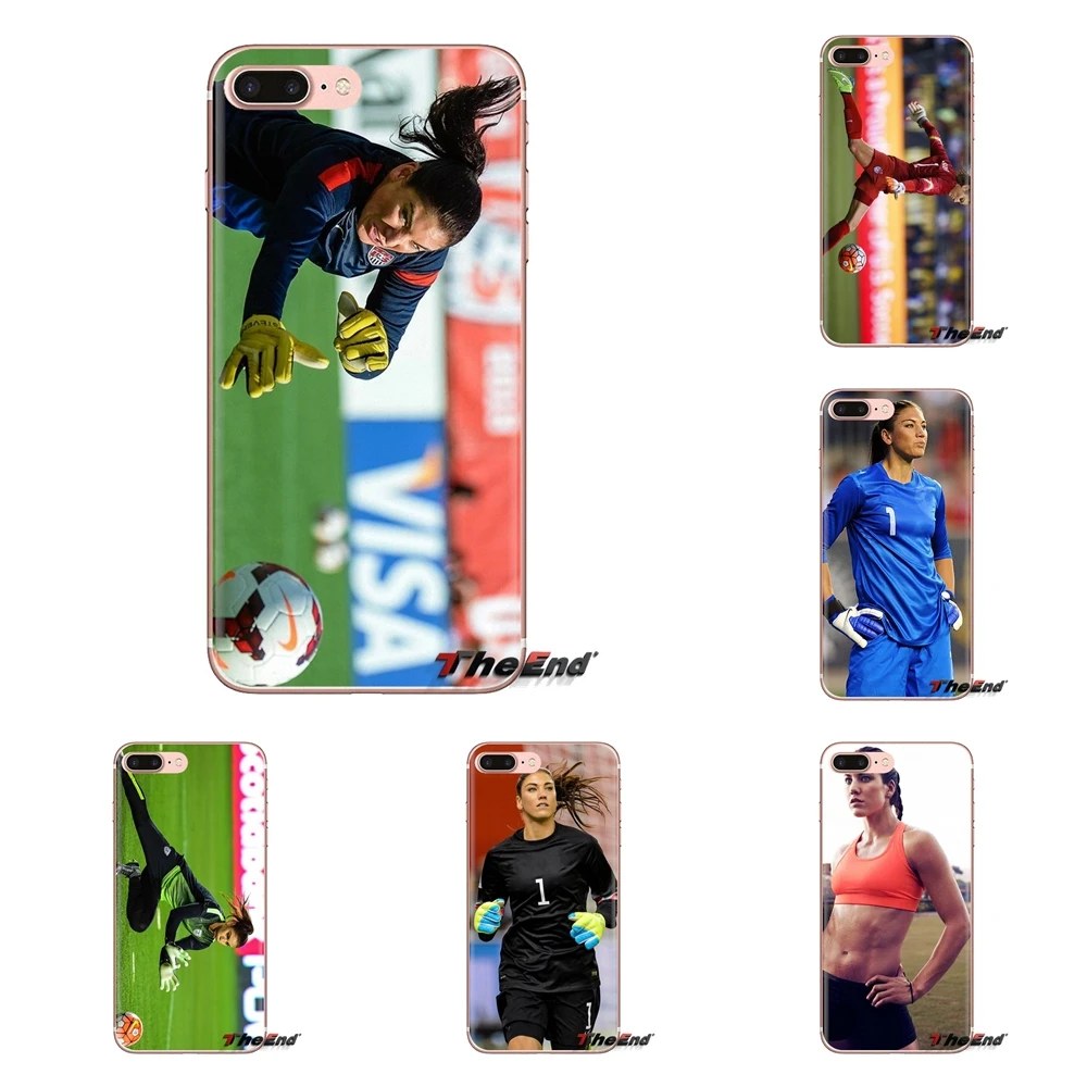 Силиконовый чехол Hope Solo знаменитый футбольный вратаря для Sony Xperia Z Z1 Z2 Z3 Z5 compact M2 M4
