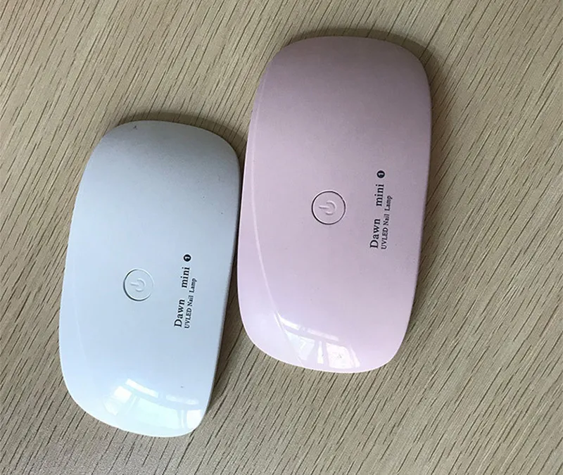 LED Mini Nail Dryer Lamp Portable USB Charge 5W Gel 45s 60s Timer UV Light Fast Dry Nails Manicure for | Красота и здоровье