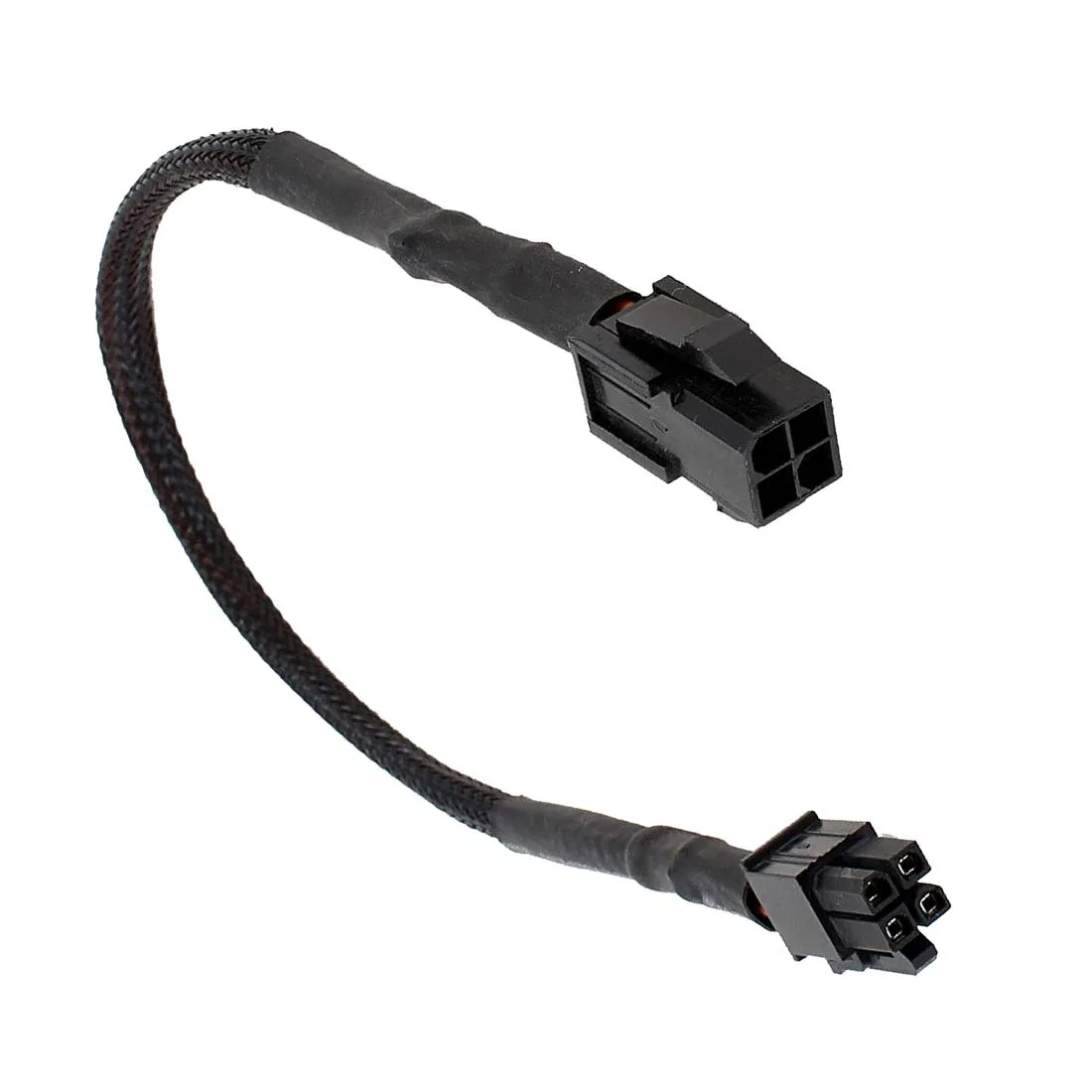 Рукав ATX 4 Pin P4 папа к женский ЦП удлинитель питания кабель черный | Обустройство