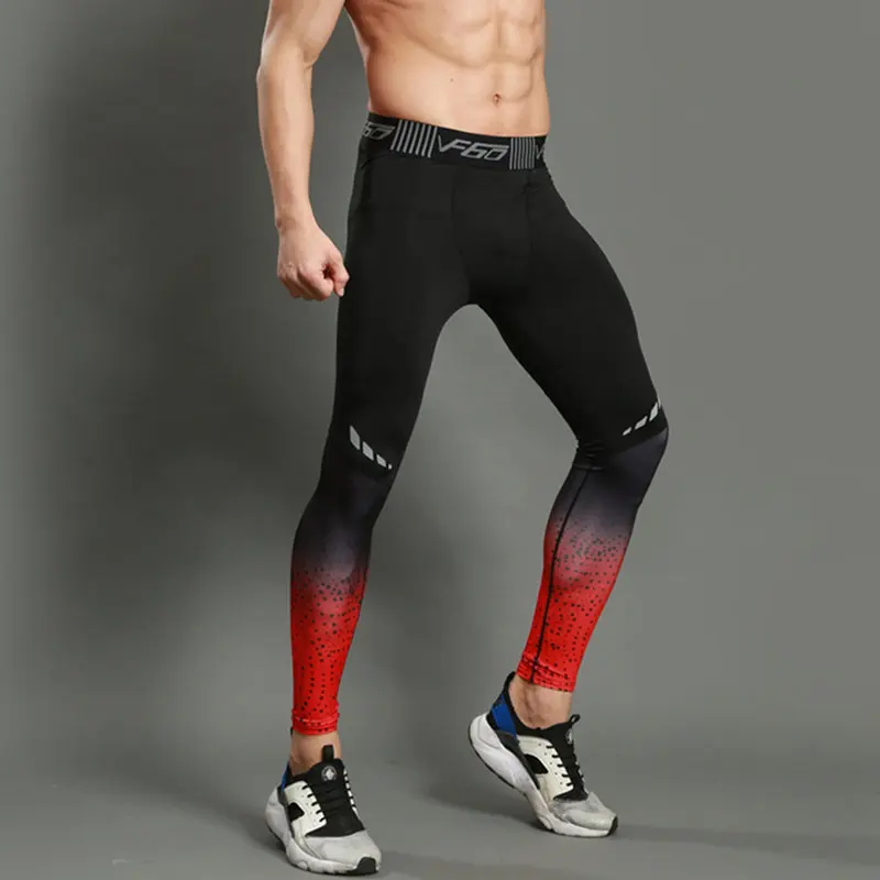 Training Pants Tights Men Breathable Sports Pants Men's Gym Bodybuilding Jogging Running Leggings Workout Trousers