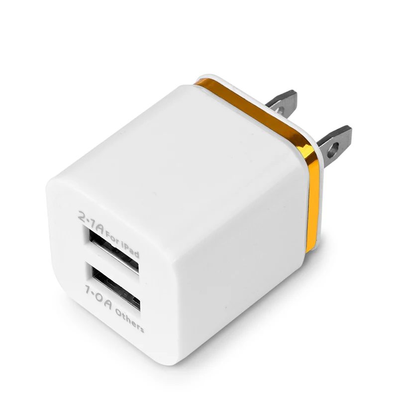 2 в 1 порт 3.1A USB зарядное устройство адаптер питания EU/US штекер устройство для зарядки из настенной розетки для дома и путешествий для телефона зарядное устройство мини размера для iphone samsung