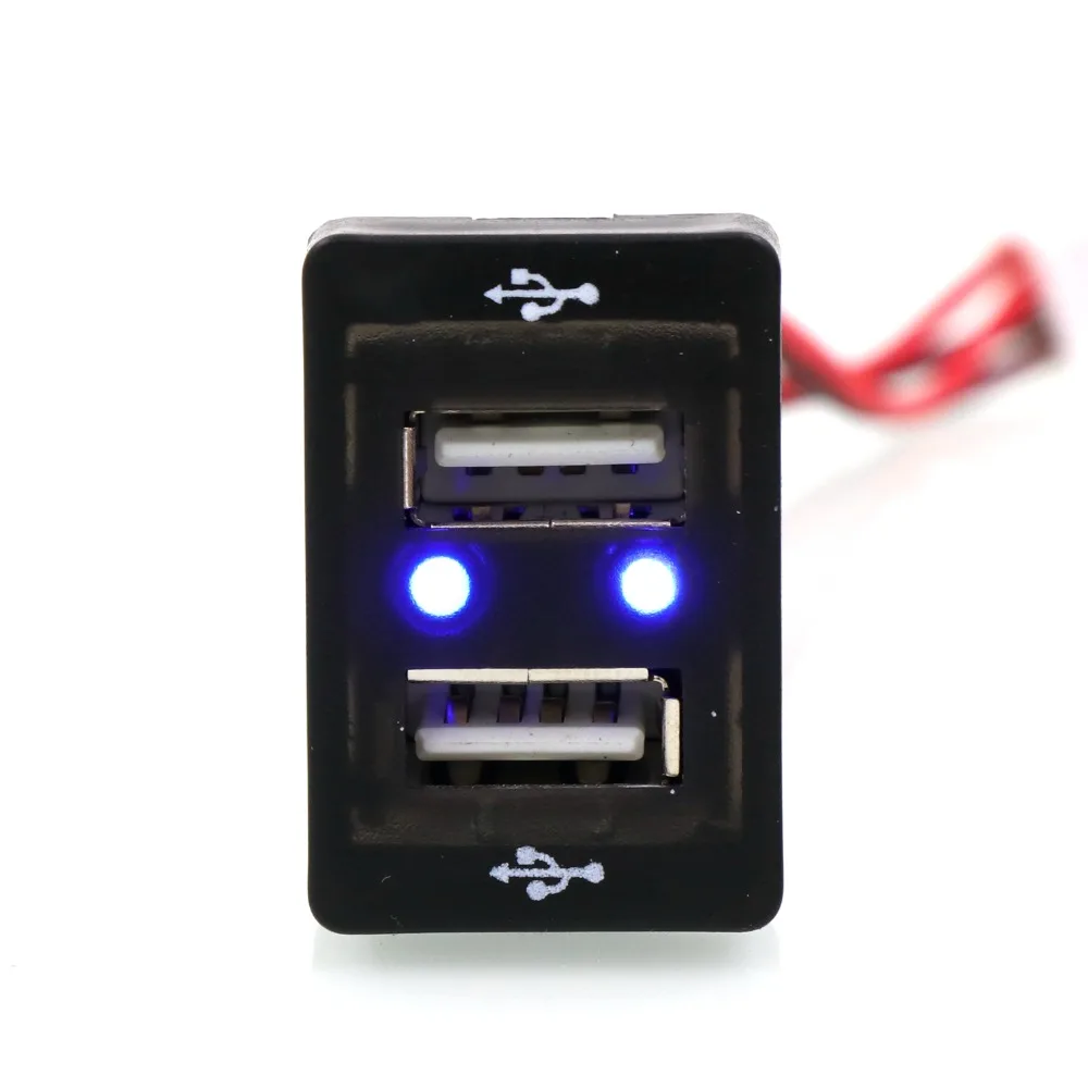 Специальный 2.1A 1.2A 2xusb интерфейс розетка смарт телефон Iphone Ipad GPS Автомобильное