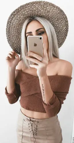 2018 Fashion Sweater Women Slash Neck Cross Solid Long Sleeve Off Shoulder Knit Casual Crop Top | Женская одежда