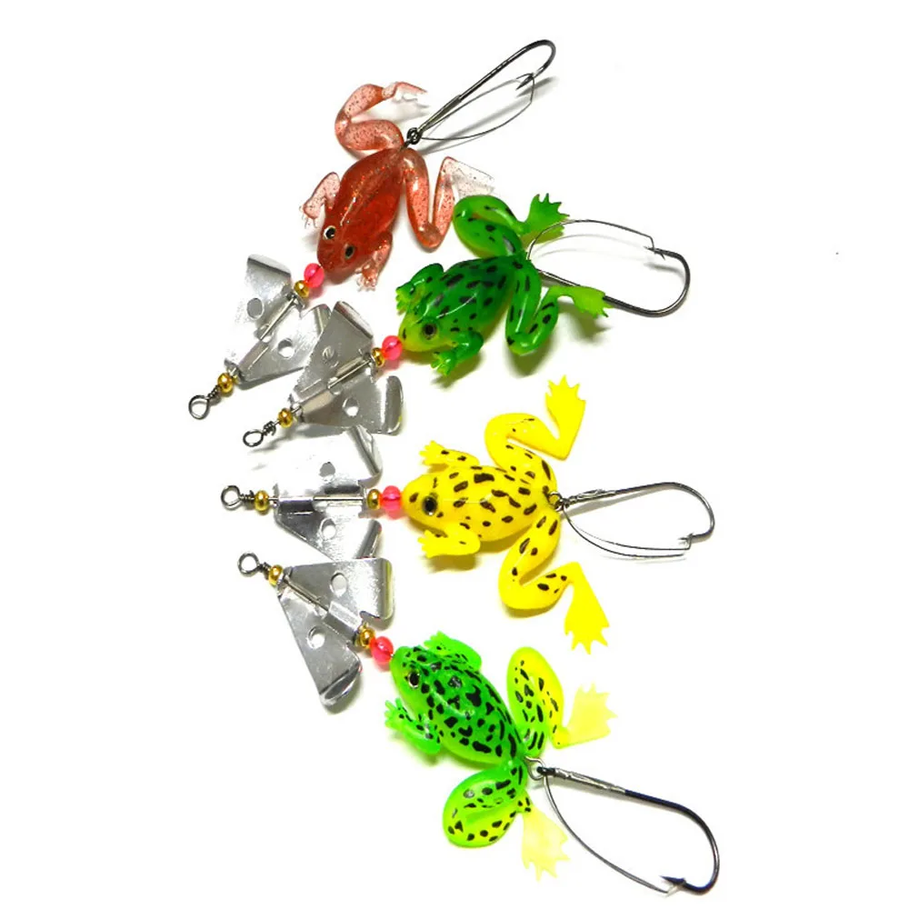 1 шт./Лот рыболовная приманка в виде лягушки 6 2 г|frog fishing lure|fishing luresoft baits |